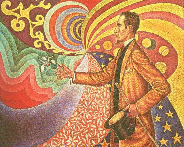 Paul Signac Paul Signac, Portrait of Felix Feneon,